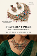 Premium quality fusion necklace set