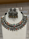 Royal Rang Mahal Choker Set – Handmade Indian Fashion Jewelry