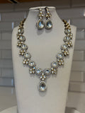 Premium Quality Polki Necklace Set