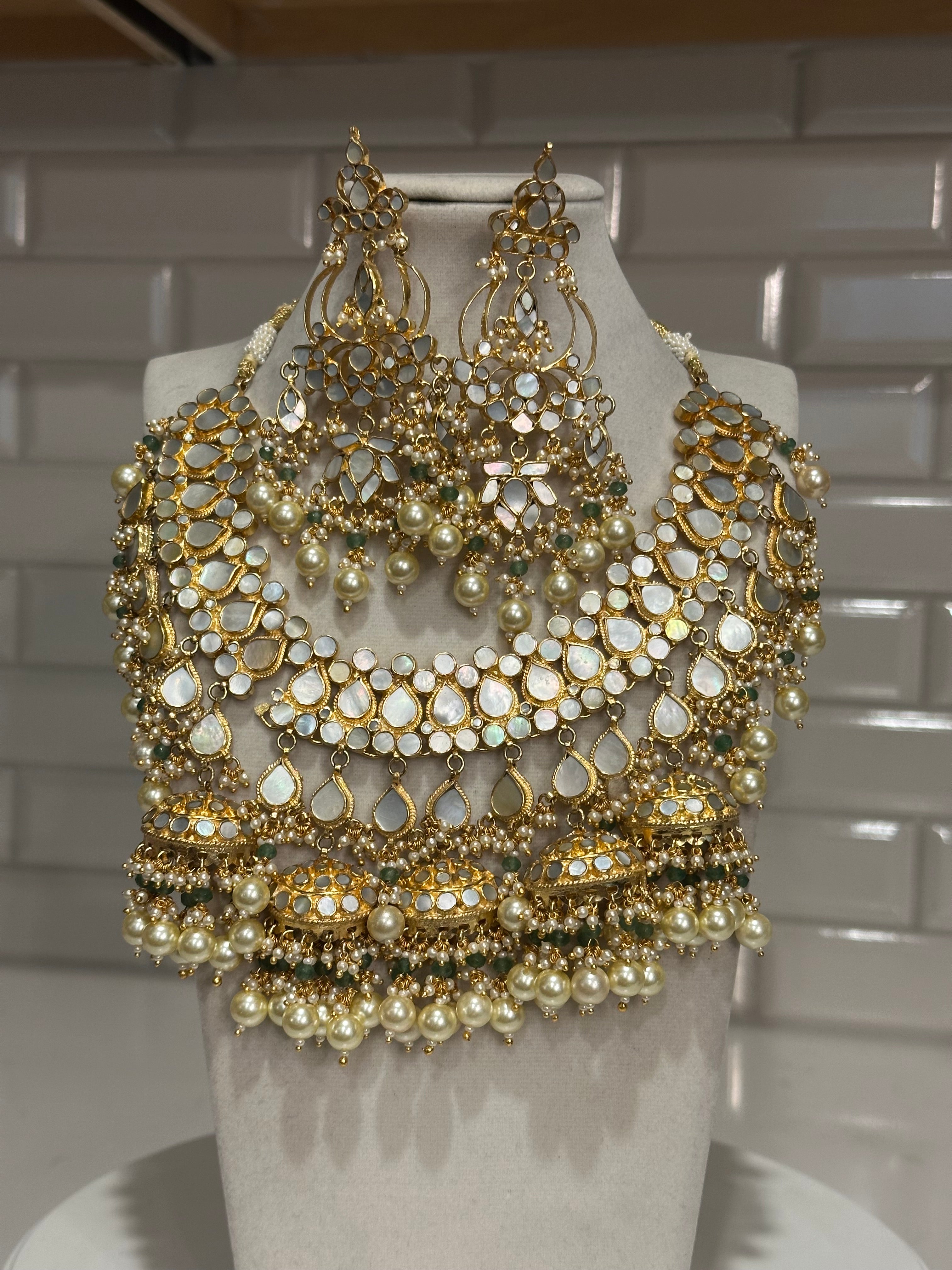 Bridal Kundan Necklace Set