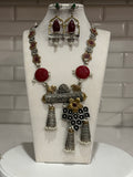 Designer Fusion Carved Necklace