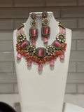 Nainika Beaded polki Choker Set